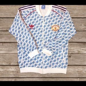 Manchester United men’s zip up track jacket.